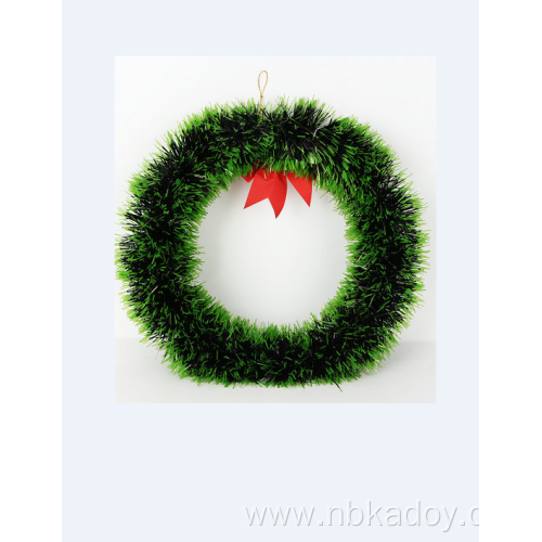 CHRISTMAS GREEN WREATH CHRISTMAS DECORATION